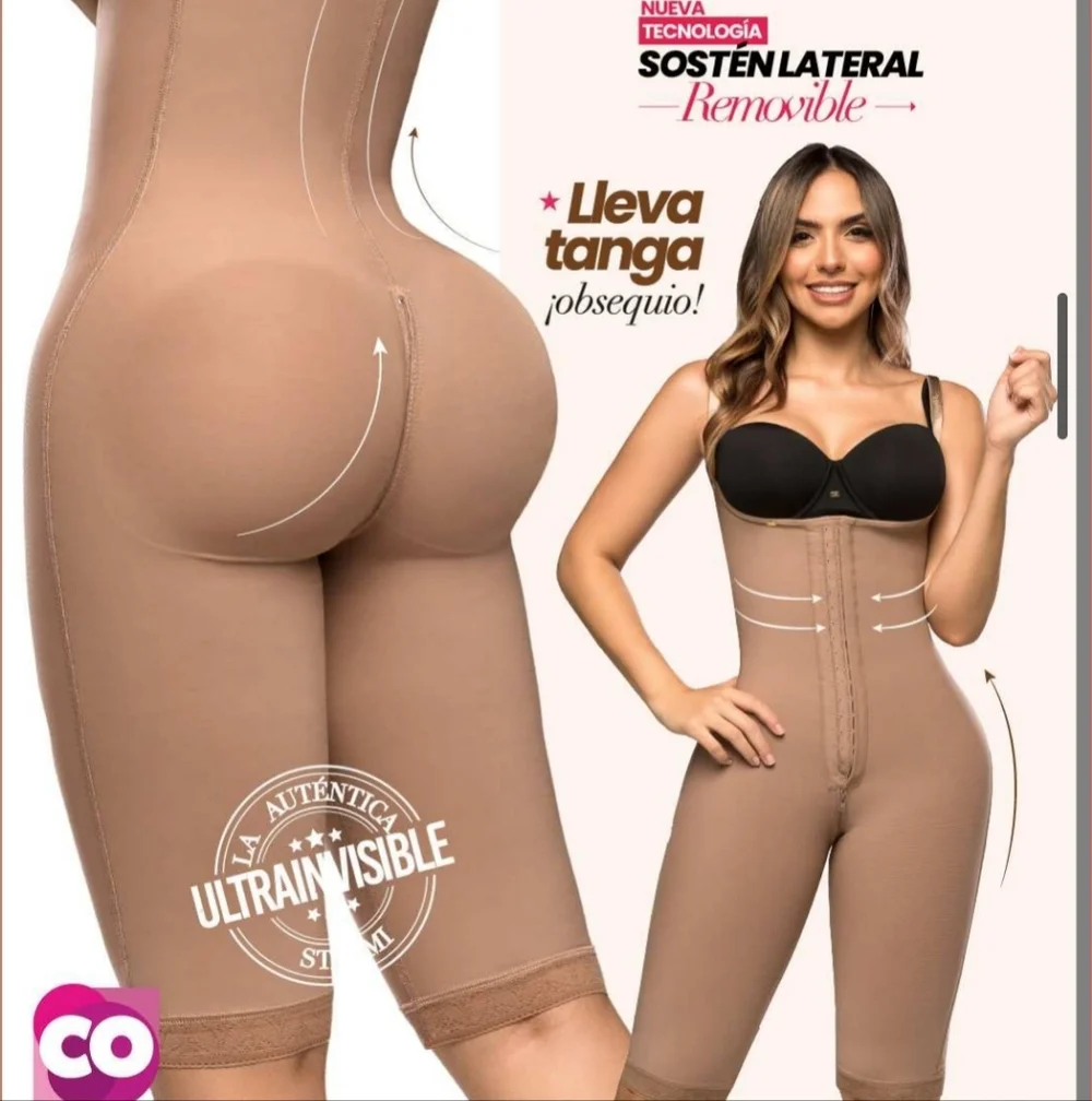 La Duqueza SMI7155 Women's Shapewear Faja Triple Gluteus Lift Enhance Curves XL - Picture 4 of 17